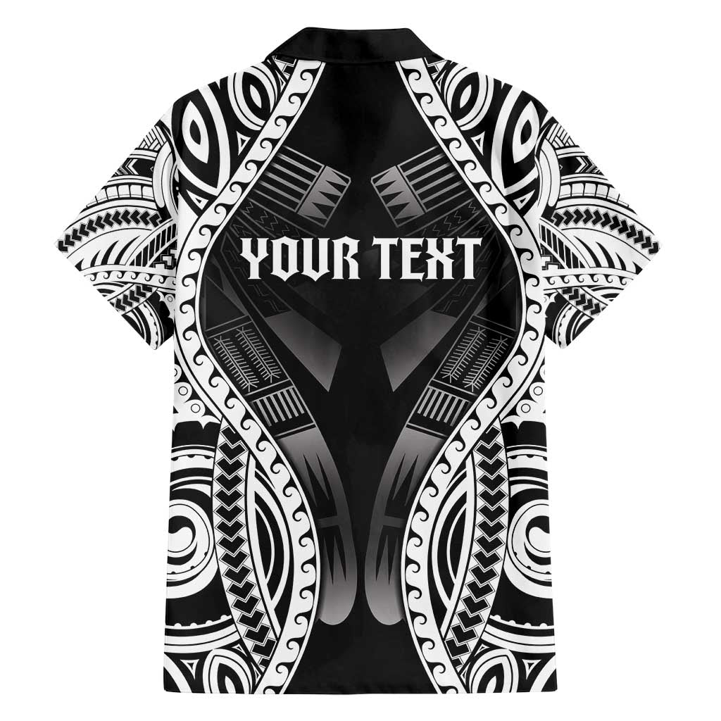 Personalised Remember Samoa Black Saturday Family Matching Off Shoulder Short Dress and Hawaiian Shirt Samoa Mo Samoa - Polynesian Pride