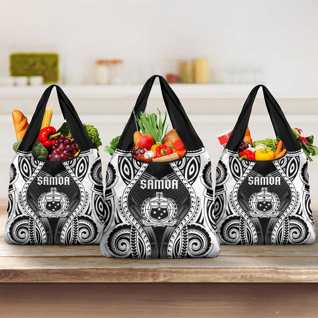 Remember Samoa Black Saturday Grocery Bag Samoa Mo Samoa - Polynesian Pride