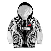Personalised Remember Samoa Black Saturday Kid Hoodie Samoa Mo Samoa - Polynesian Pride