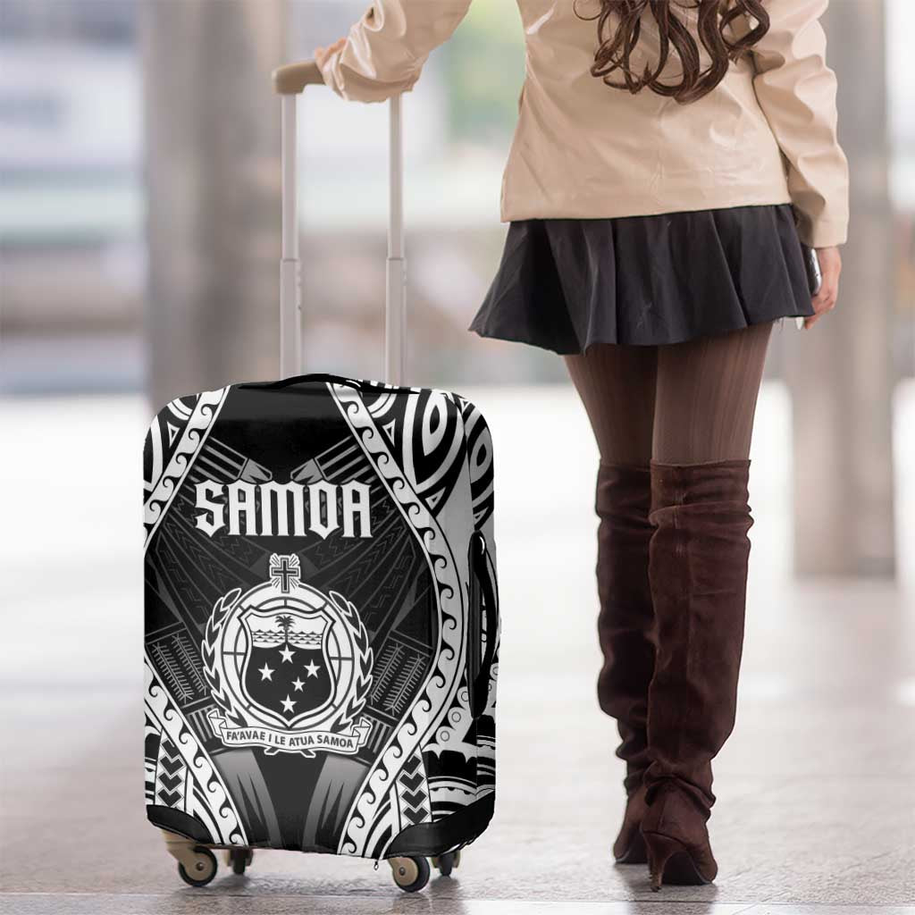 Remember Samoa Black Saturday Luggage Cover Samoa Mo Samoa - Polynesian Pride