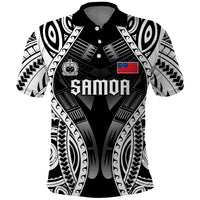Personalised Remember Samoa Black Saturday Polo Shirt Samoa Mo Samoa - Polynesian Pride