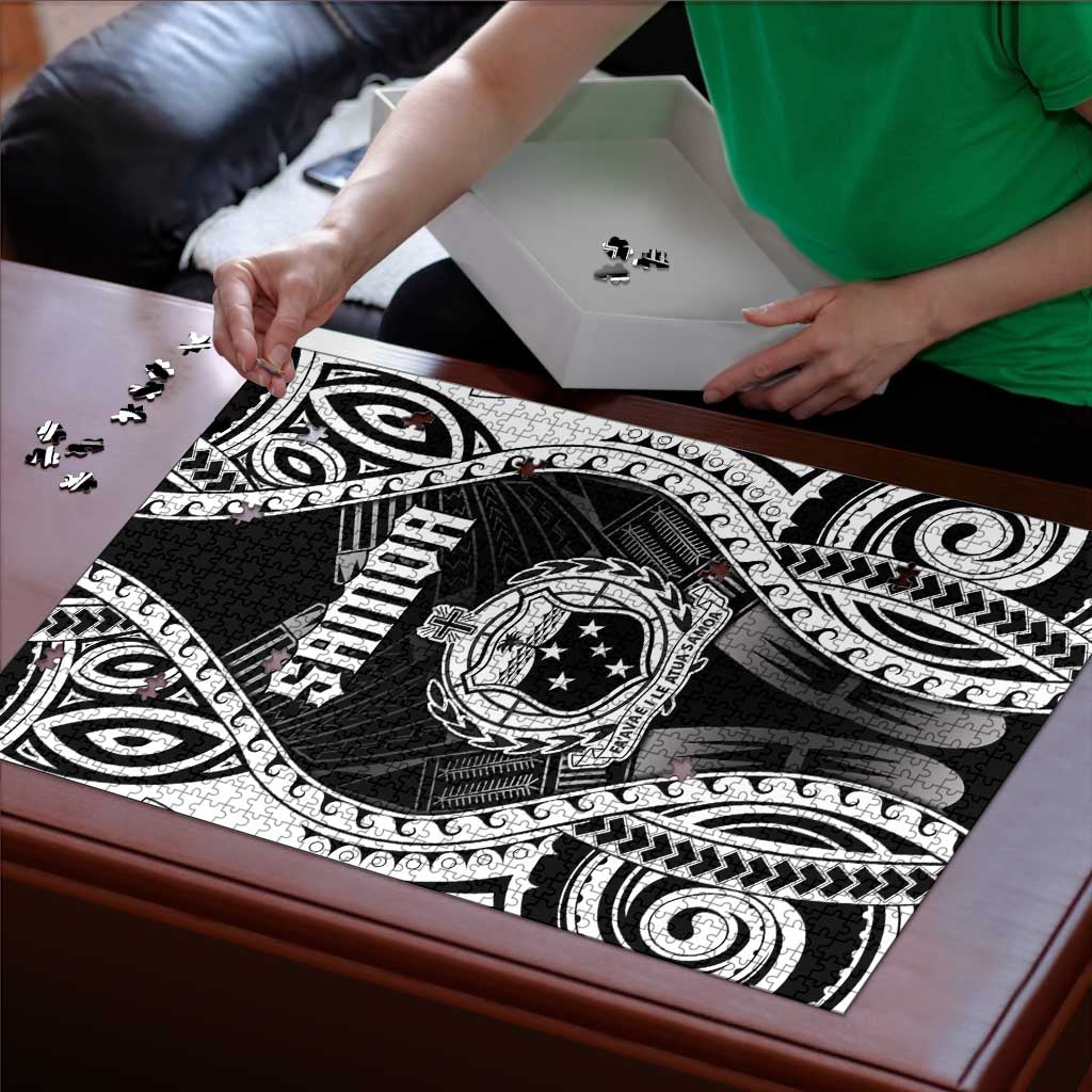 Remember Samoa Black Saturday Puzzle Samoa Mo Samoa - Polynesian Pride