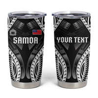 Personalised Remember Samoa Black Saturday Tumbler Cup Samoa Mo Samoa - Polynesian Pride