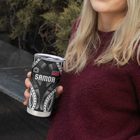 Personalised Remember Samoa Black Saturday Tumbler Cup Samoa Mo Samoa - Polynesian Pride