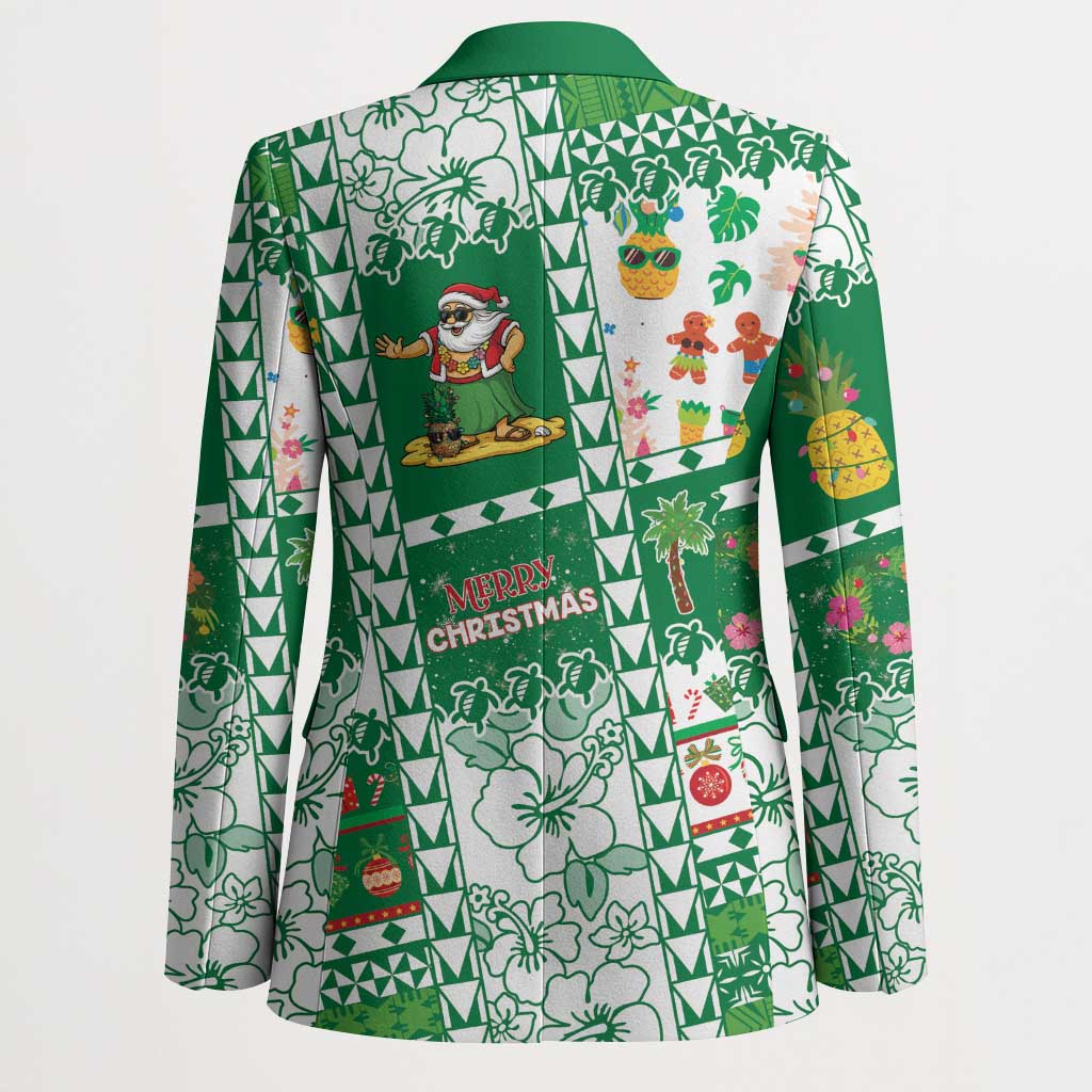 Norfolk Island Christmas Blazer Festive Beach Vibes - Polynesian Pride