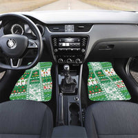 Norfolk Island Christmas Car Mats Festive Beach Vibes - Polynesian Pride