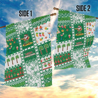 Norfolk Island Christmas Garden Flag Festive Beach Vibes - Polynesian Pride