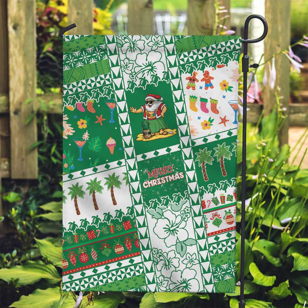 Norfolk Island Christmas Garden Flag Festive Beach Vibes - Polynesian Pride