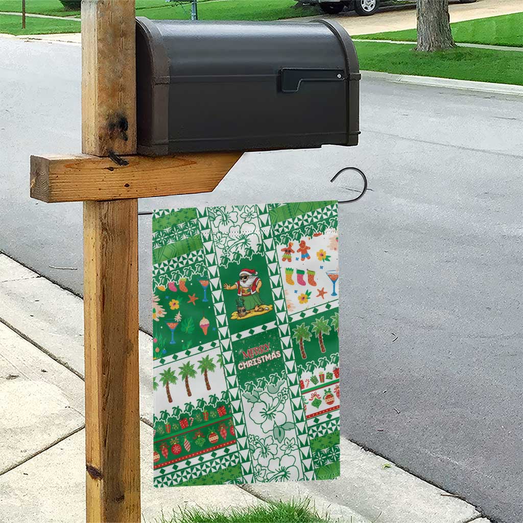 Norfolk Island Christmas Garden Flag Festive Beach Vibes - Polynesian Pride