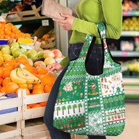 Norfolk Island Christmas Grocery Bag Festive Beach Vibes - Polynesian Pride