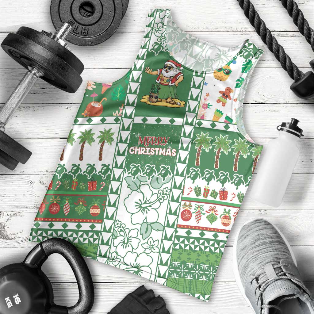 Norfolk Island Christmas Men Tank Top Festive Beach Vibes - Polynesian Pride