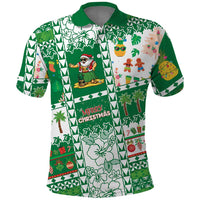 Norfolk Island Christmas Polo Shirt Festive Beach Vibes - Polynesian Pride
