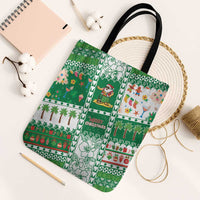 Norfolk Island Christmas Tote Bag Festive Beach Vibes - Polynesian Pride