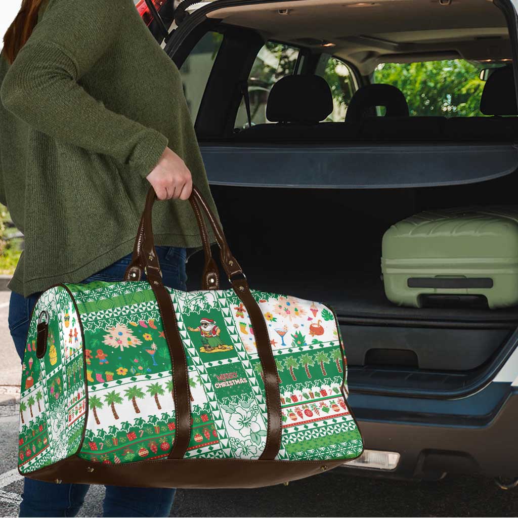 Norfolk Island Christmas Travel Bag Festive Beach Vibes - Polynesian Pride