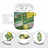 Pitcairn Islands Christmas AirPods Case Festive Beach Vibes - Polynesian Pride