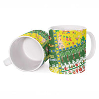 Pitcairn Islands Christmas Ceramic Mug Festive Beach Vibes - Polynesian Pride