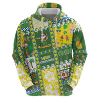 Pitcairn Islands Christmas Hoodie Festive Beach Vibes LT05 - Polynesian Pride