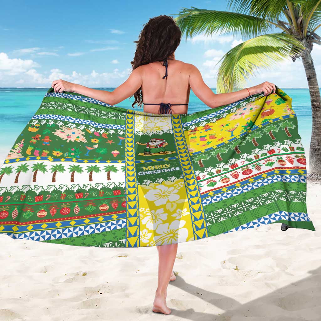 Pitcairn Islands Christmas Sarong Festive Beach Vibes LT05 - Polynesian Pride