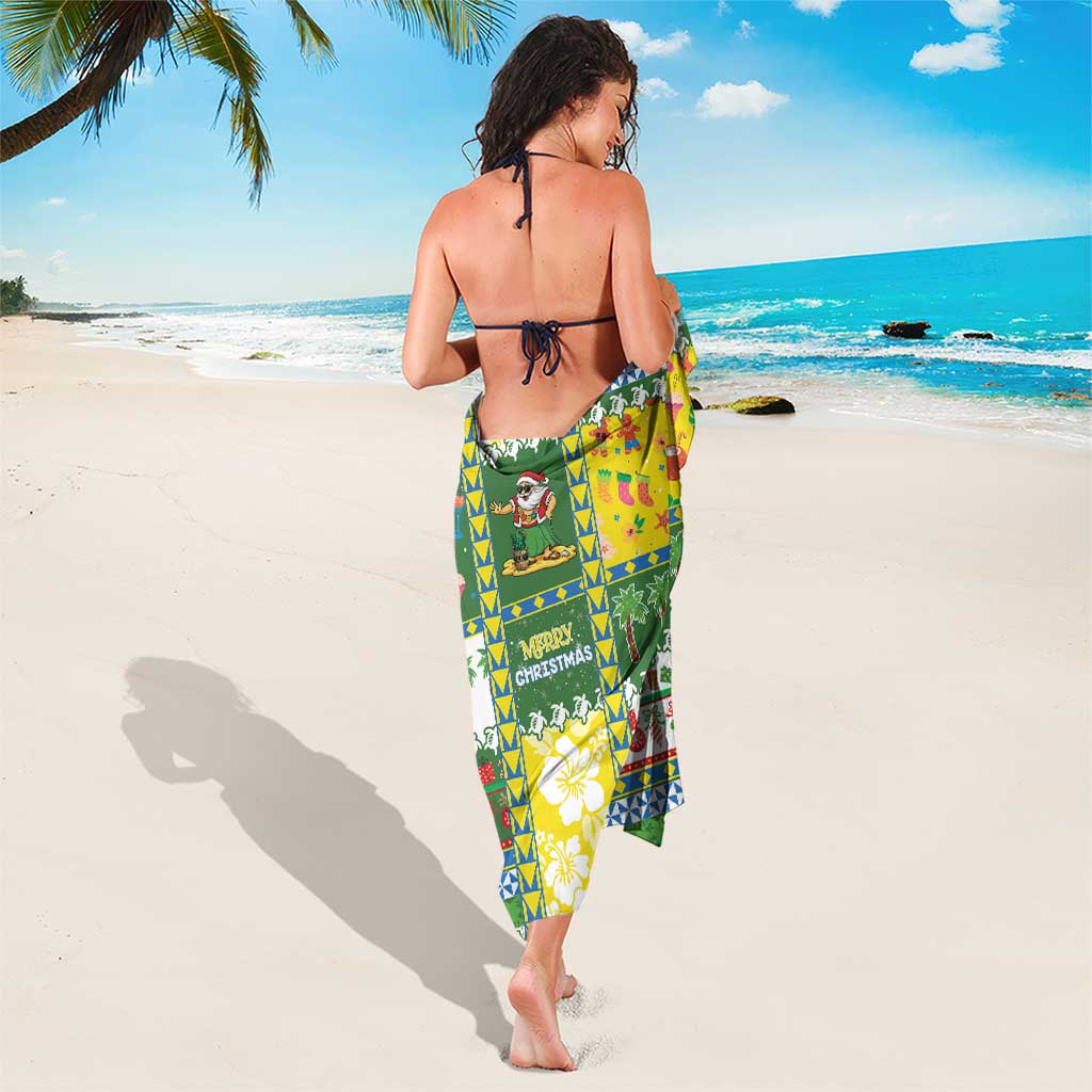 Pitcairn Islands Christmas Sarong Festive Beach Vibes LT05 - Polynesian Pride