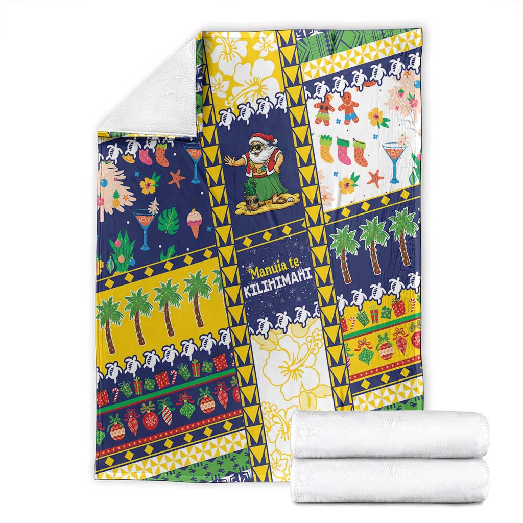 Tokelau Christmas Blanket Festive Beach Vibes - Polynesian Pride