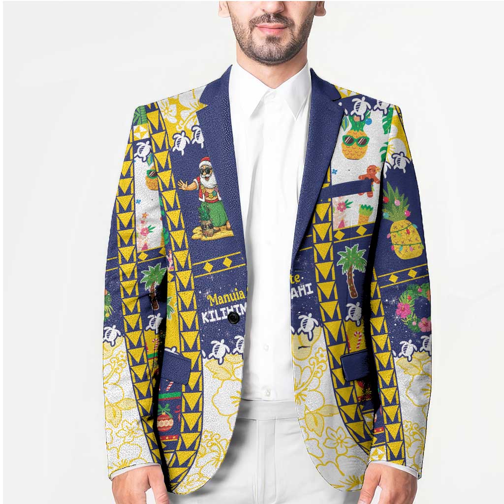 Tokelau Christmas Blazer Festive Beach Vibes - Polynesian Pride