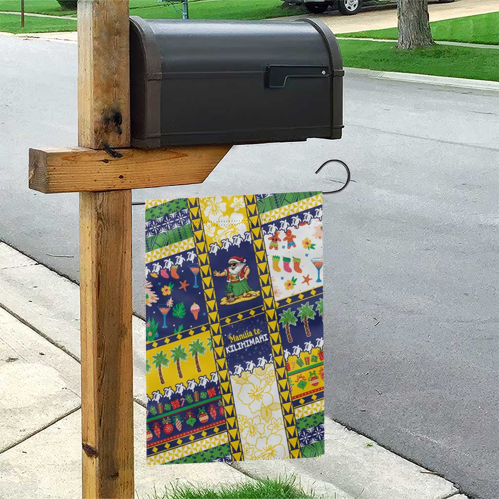 Tokelau Christmas Garden Flag Festive Beach Vibes - Polynesian Pride