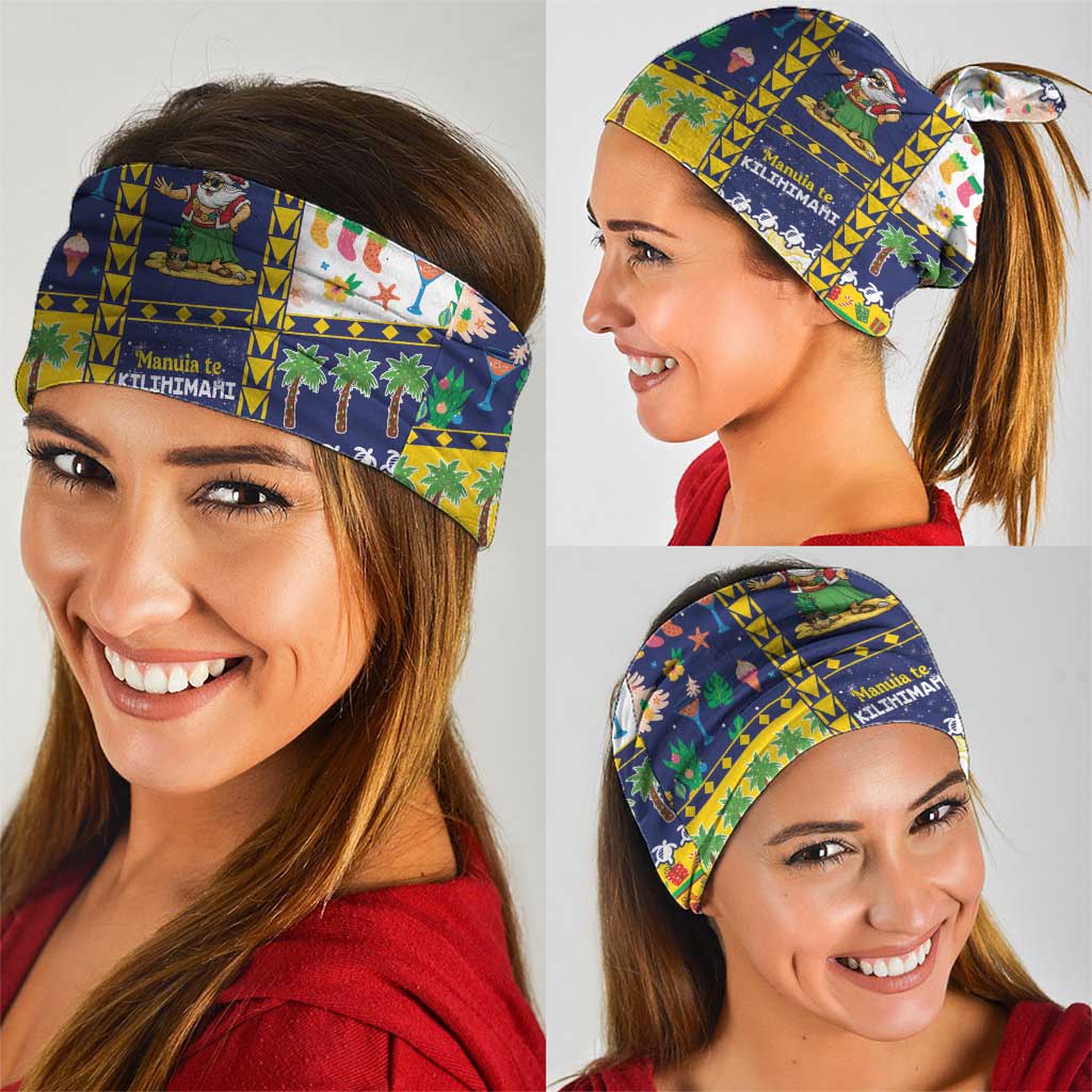 Tokelau Christmas Neck Gaiter Festive Beach Vibes - Polynesian Pride