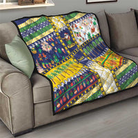 Tokelau Christmas Quilt Festive Beach Vibes - Polynesian Pride