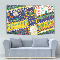 Tokelau Christmas Tapestry Festive Beach Vibes - Polynesian Pride