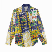 Tokelau Christmas Women Casual Shirt Festive Beach Vibes - Polynesian Pride