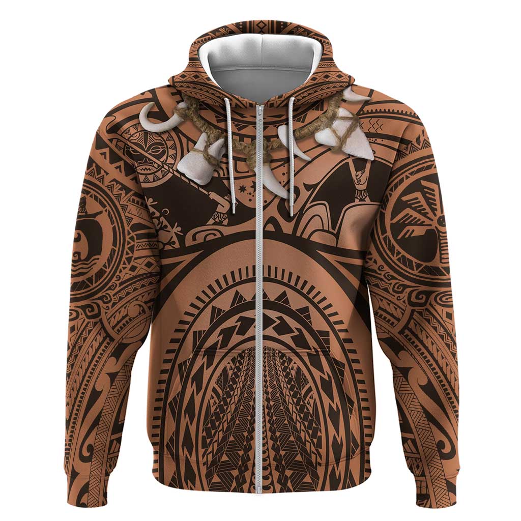 Polynesia Maui Tattoo Inspired Cosplay Costume Hoodie