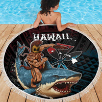 Hawaii Ikaika Beach Blanket Hawaiian Mythic Koa Tribal Warrior