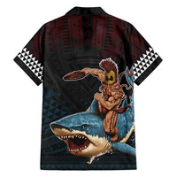 Hawaii Ikaika Family Matching Summer Maxi Dress and Hawaiian Shirt Hawaiian Mythic Koa Tribal Warrior