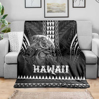 Hawaiian Ikaika Warrior Blanket Tribal Pattern