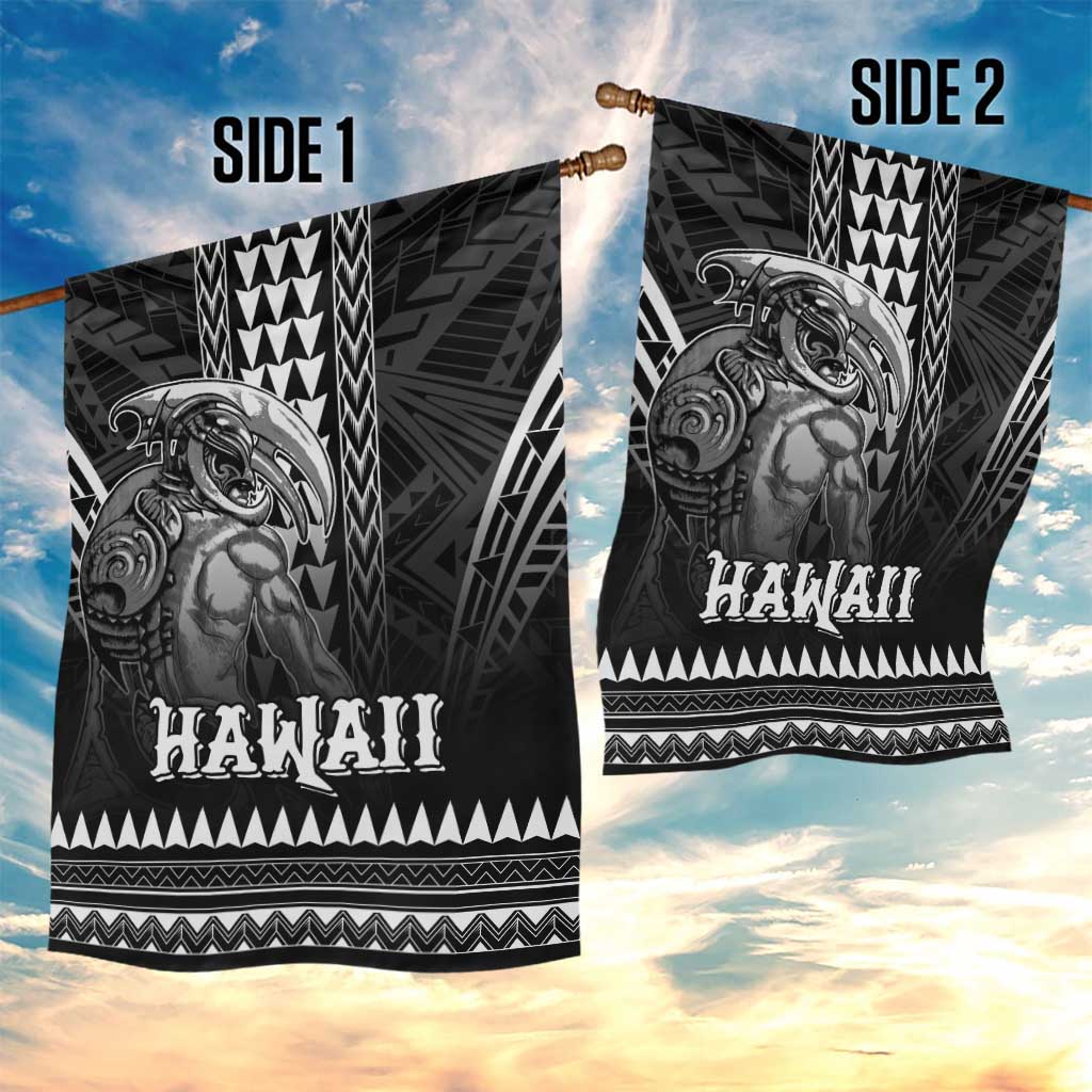 Hawaiian Ikaika Warrior Garden Flag Tribal Pattern