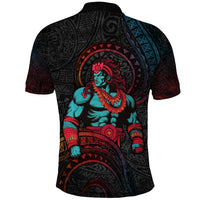 Hawaiian Demigod Maui Polo Shirt Polynesian Mythology LT05 - Polynesian Pride