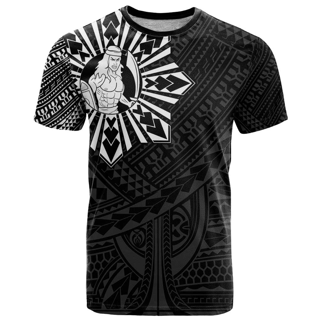 Philippines Tribal T Shirt King Lapu Lapu Black Version