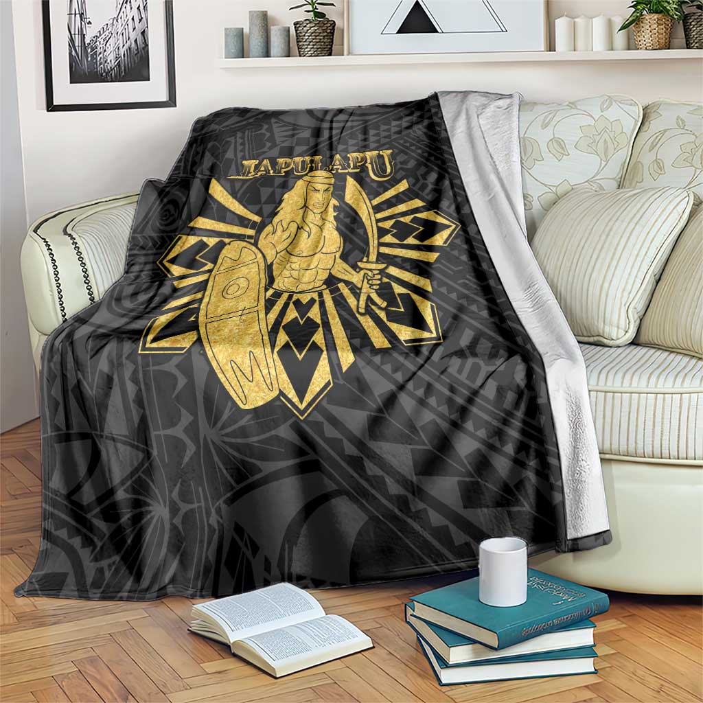 Philippines Tribal Blanket King Lapu Lapu Gold Version