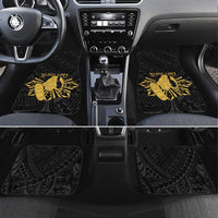 Philippines Tribal Car Mats King Lapu Lapu Gold Version