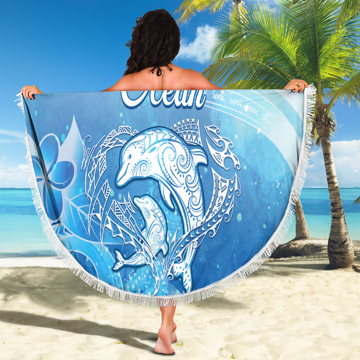 Mother's Love Is Deeper Than Ocean Beach Blanket Polynesian Style