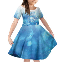 Mother's Love Is Deeper Than Ocean Family Matching Off Shoulder Maxi Dress and Hawaiian Shirt Polynesian Style