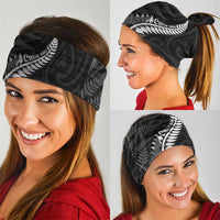 New Zealand Chur Bro Neck Gaiter Maori Koru With Silver Fern