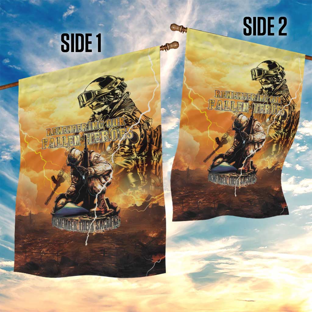 Hawaii Memorial Day Garden Flag Remember Their Sacrifice