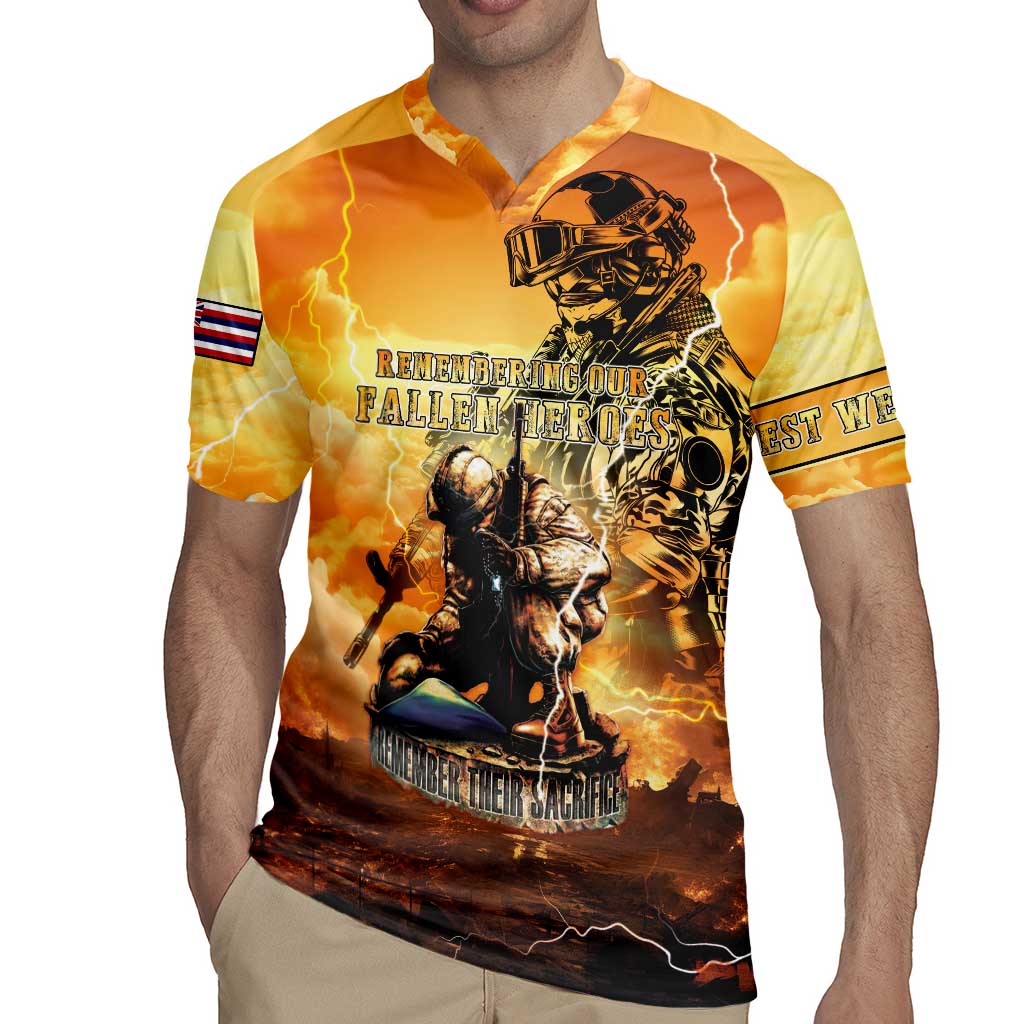 Hawaii Memorial Day Rugby Jersey Remember Their Sacrifice
