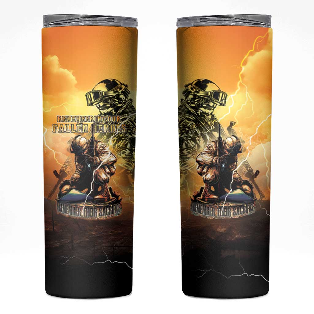 Hawaii Memorial Day Skinny Tumbler Remember Their Sacrifice