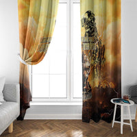 Hawaii Memorial Day Window Curtain Remember Their Sacrifice