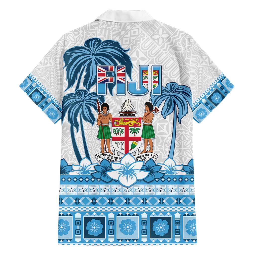 Fiji 679 Constitution Day Family Matching Summer Maxi Dress and Hawaiian Shirt Fijian Tapa Pattern