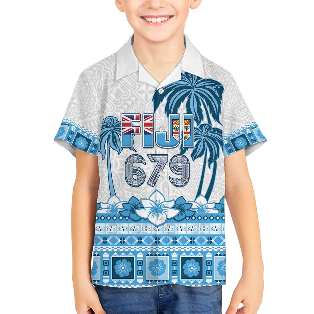 Fiji 679 Constitution Day Family Matching Summer Maxi Dress and Hawaiian Shirt Fijian Tapa Pattern