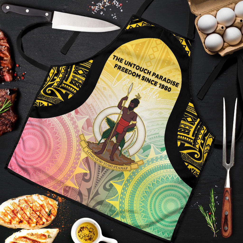 Vanuatu Independence Day Apron The Untouched Paradise