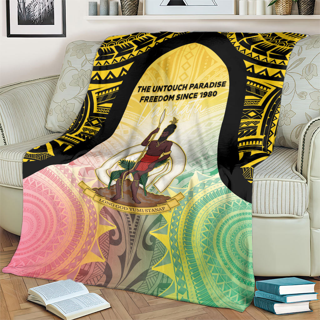 Vanuatu Independence Day Blanket The Untouched Paradise